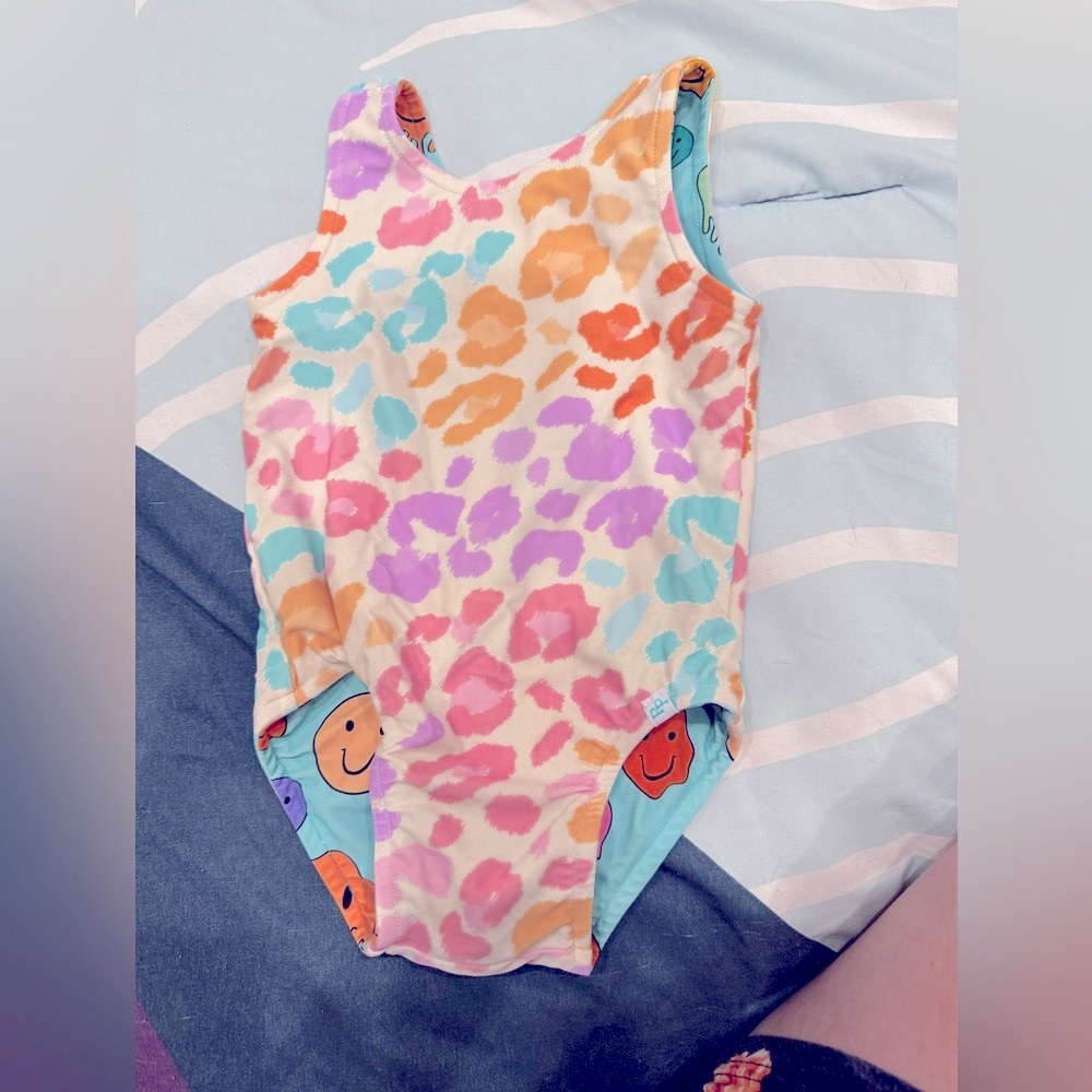 Reversible posh peanut swimsuit 12-18 months